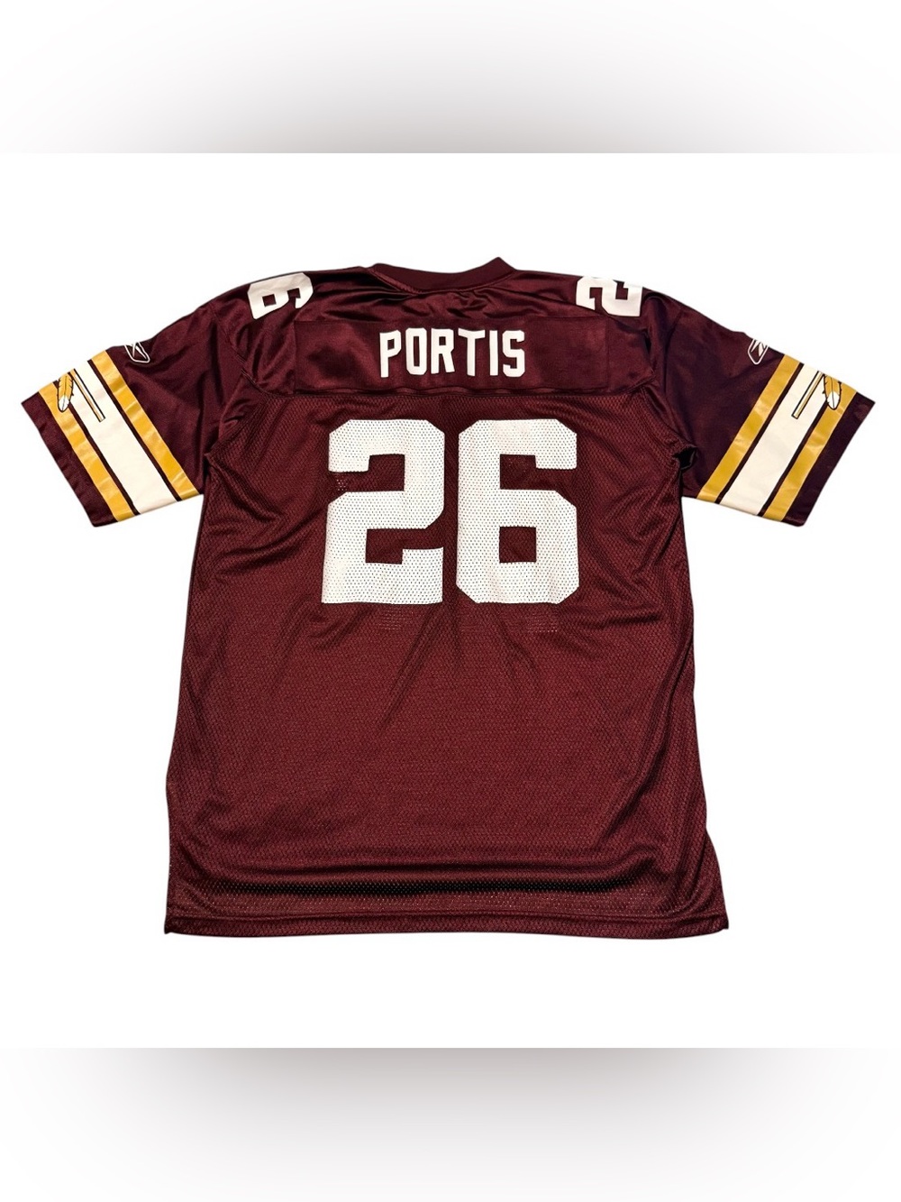 Reebok NFL Washington Commanders Clinton Portis No. 26 Anniversary Jersey